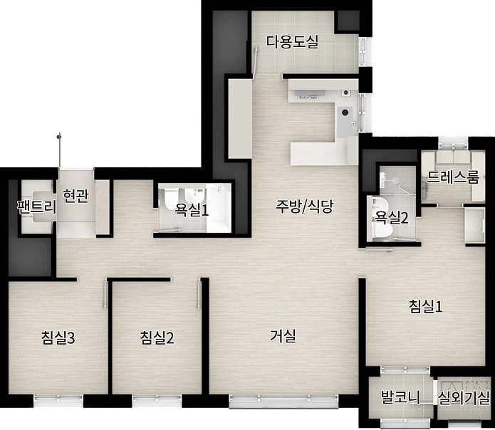 나진포천 수변공원 인근 더샵 검단레이크파크 입지 환경